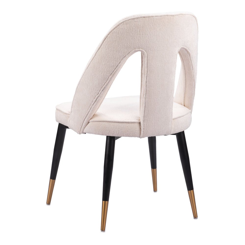 Silla Comercial para Hotel - ZUO ARTUS - Varios Colores - Asiento y Respaldo Tapizados en Tejido Texturizado - 110002 - Zuo - NOGAL BEAT - Silla Comercial Interior