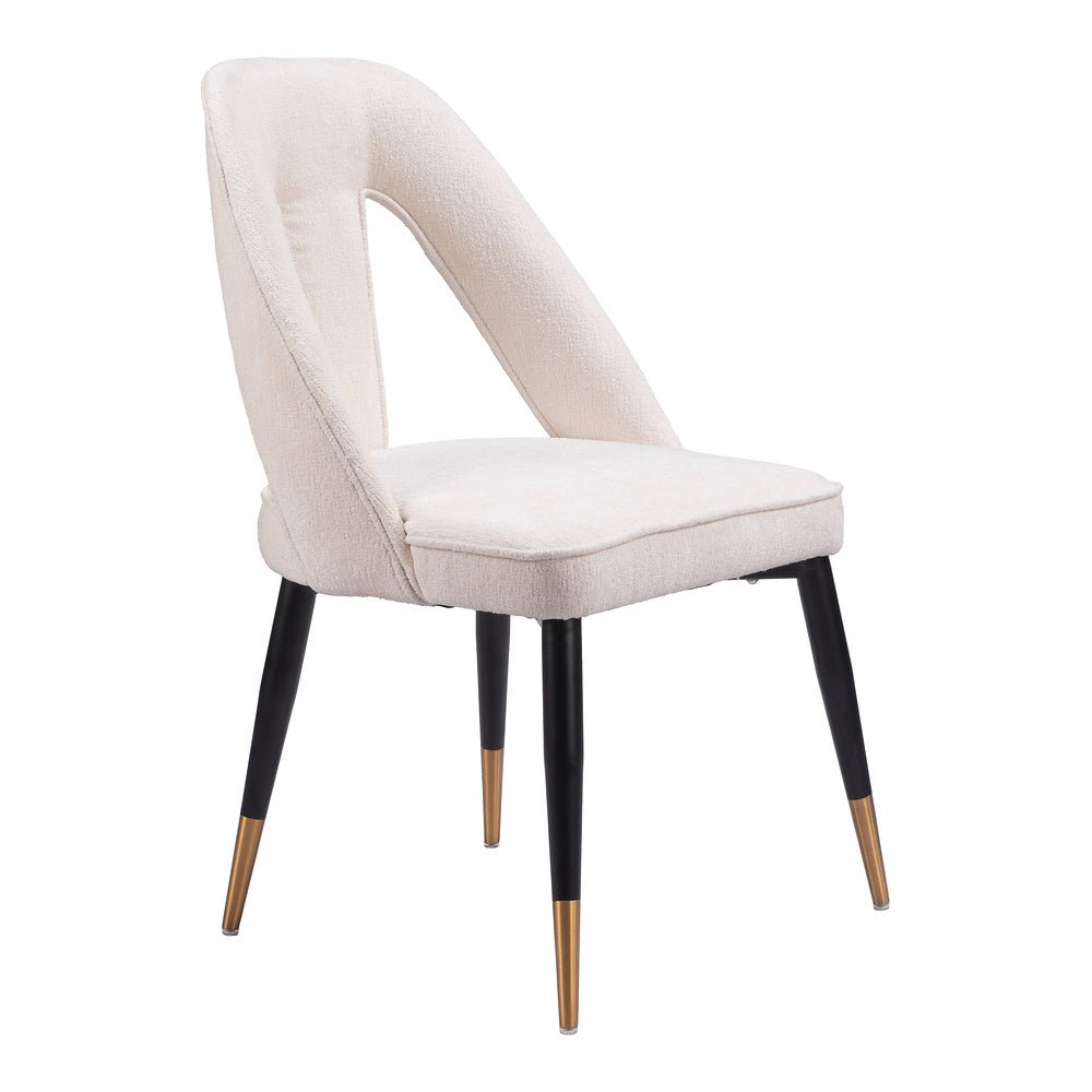 Silla Comercial para Hotel - ZUO ARTUS - Varios Colores - Asiento y Respaldo Tapizados en Tejido Texturizado - 110002 - Zuo - NOGAL BEAT - Silla Comercial Interior