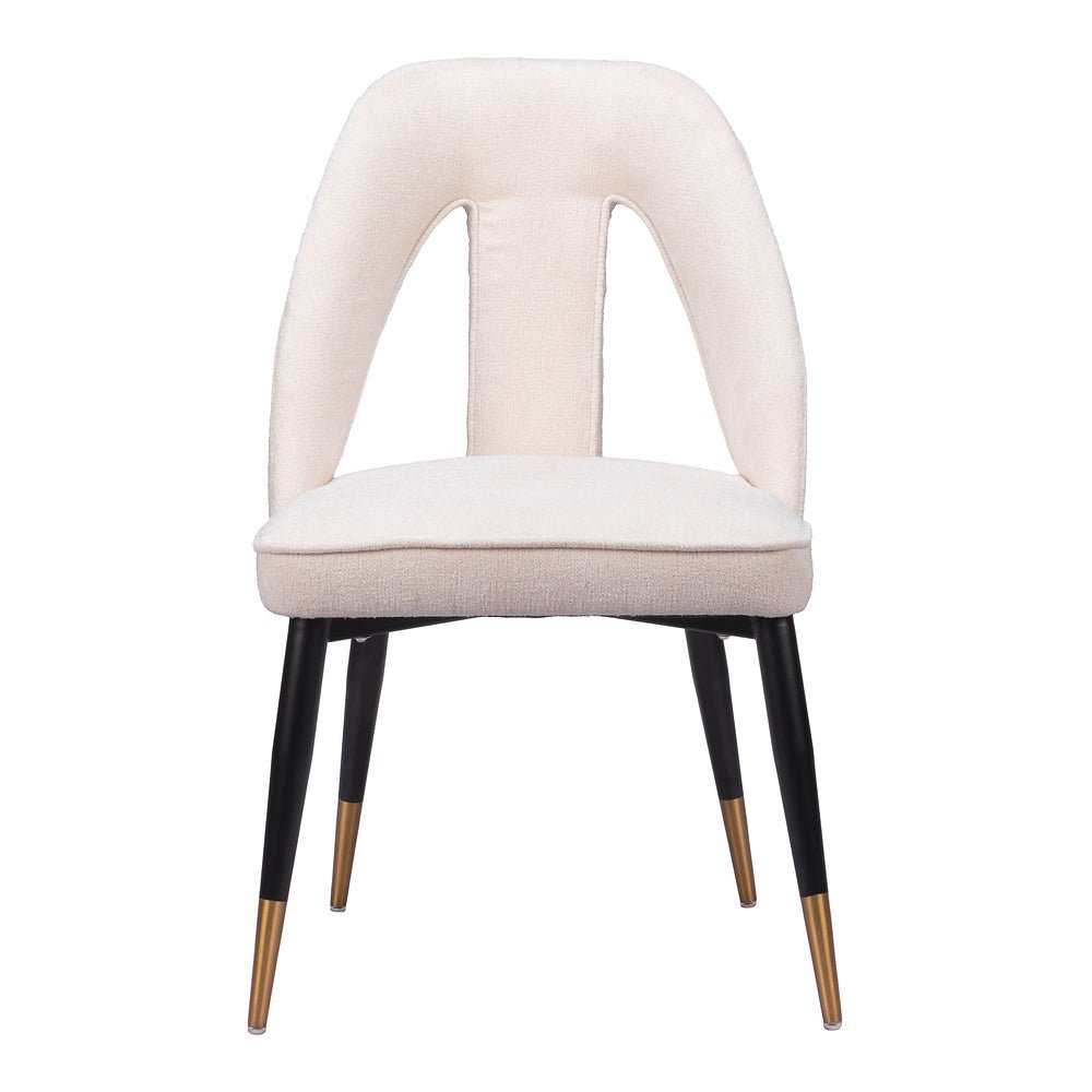 Silla Comercial para Hotel - ZUO ARTUS - Varios Colores - Asiento y Respaldo Tapizados en Tejido Texturizado - 110002 - Zuo - NOGAL BEAT - Silla Comercial Interior