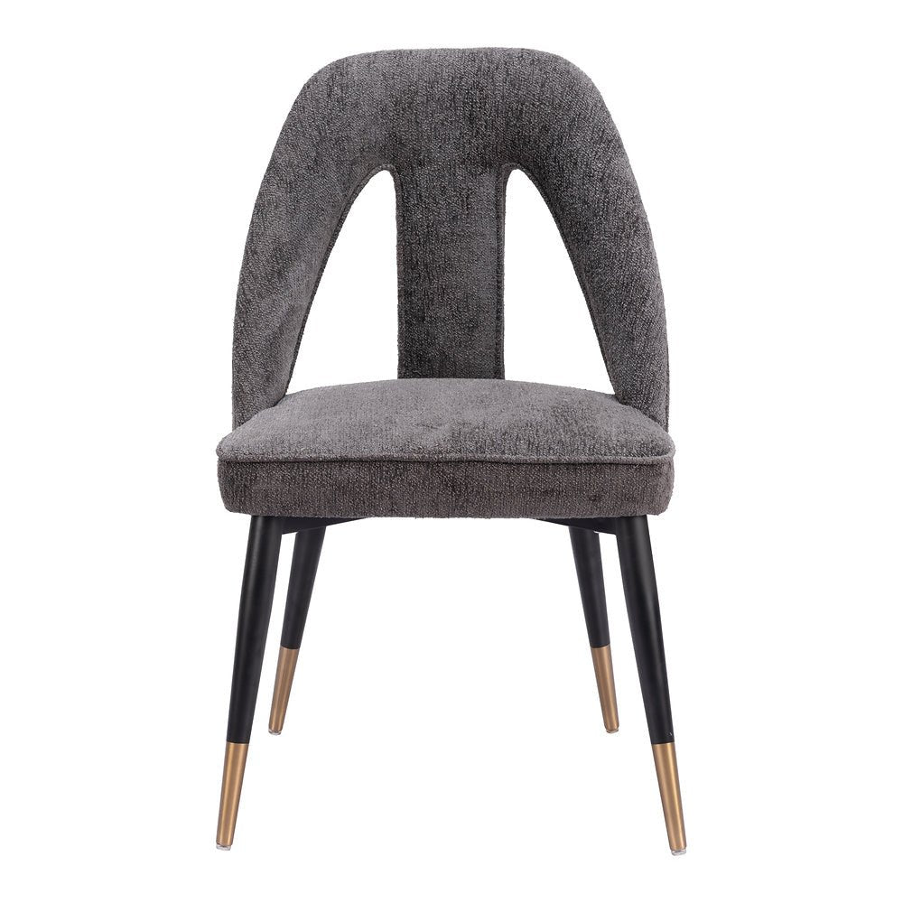 Silla Comercial para Hotel - ZUO ARTUS - Varios Colores - Asiento y Respaldo Tapizados en Tejido Texturizado - 110003 - Zuo - NOGAL BEAT - Silla Comercial Interior