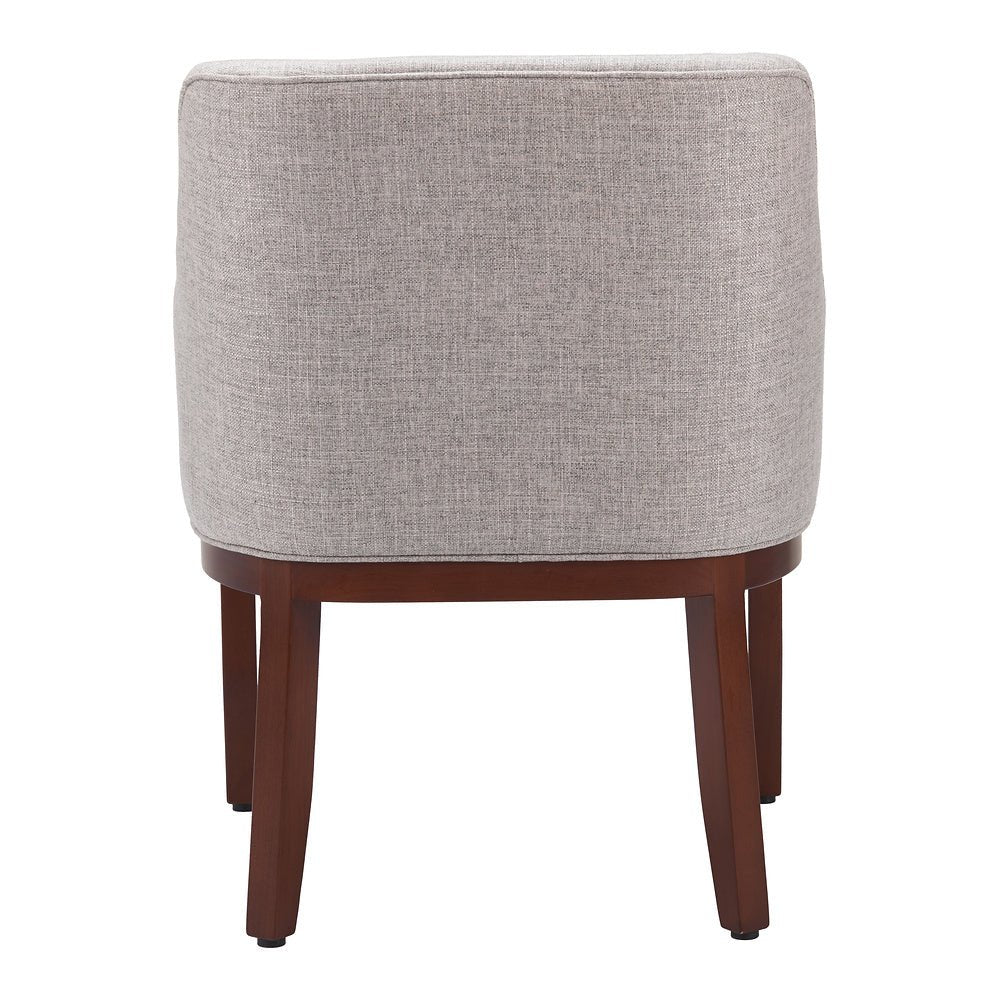 Silla Comercial para Hotel - ZUO BERBERA - Gris - Asiento y Respaldo Tapizados - 109977 - Zuo - NOGAL BEAT - Silla Comercial Interior