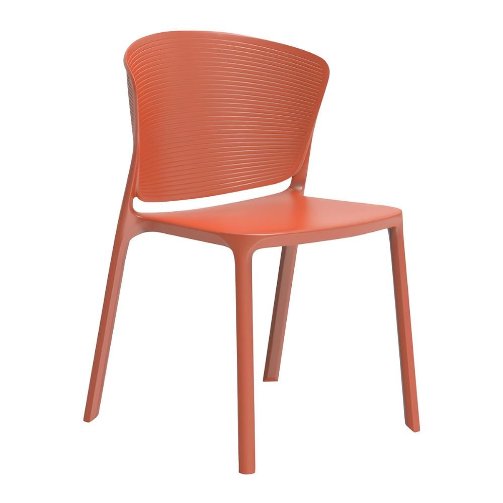 Silla Comercial Para Restaurante - ALBAR AR - 404 - Varios Colores - Plástico de Polipropileno - AR-404 - NOGAL BEAT - NOGAL BEAT - Sillas