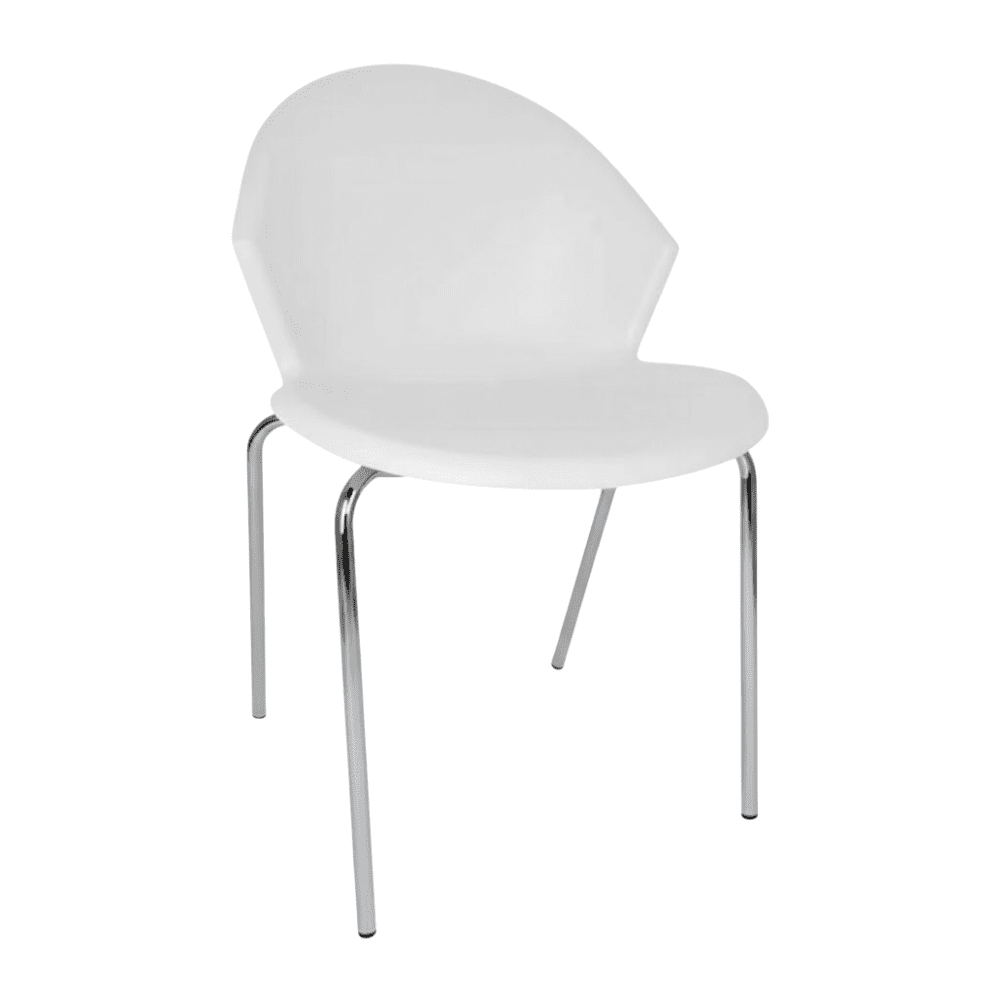 Silla Comercial Para Restaurante - ALBAR PL - 50 - Varios Colores - Plastico de Polipropileno - PL-50 C - ALBAR - NOGAL BEAT - Sillas