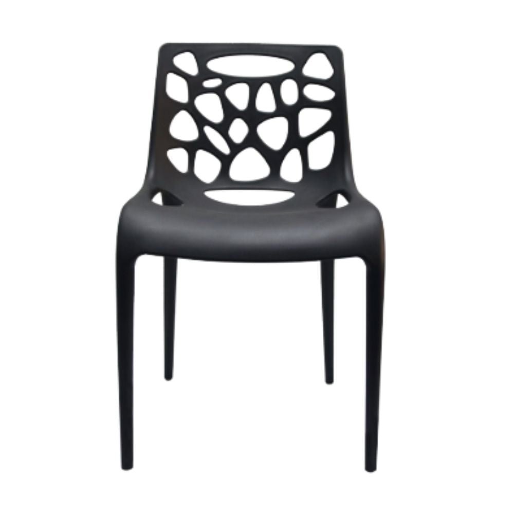 Silla Comercial Para Restaurante - GERSA E - 32050 - Varios Colores - Asiento y Respaldo En Polipropileno - E - 32051 - GERSA - NOGAL BEAT - Sillas