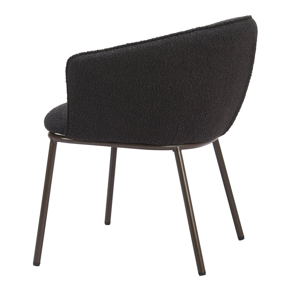 Silla Comercial para Salón de Eventos - ZUO ESSEN - Varios Colores - Asiento y Respaldo Tapizados en Tejido Texturizado - 110102 - Zuo - NOGAL BEAT - Silla Comercial Interior