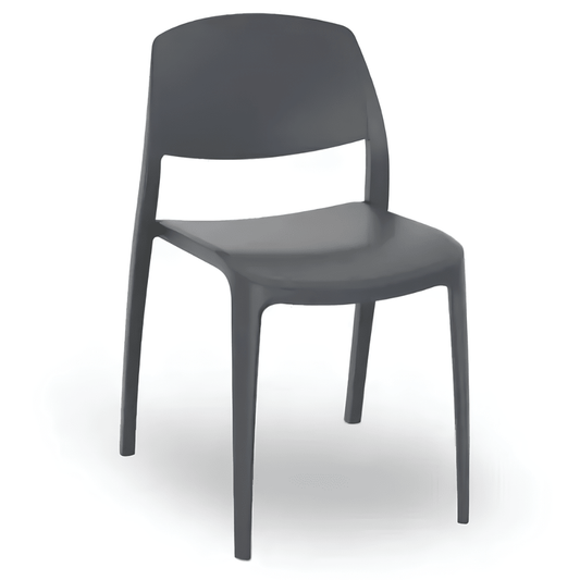 Silla Comercial para Terraza Protección UV - RESOL SMART - Varios Colores - Asiento y Respaldo en Polipropileno - 5365 - Resol - NOGAL BEAT - Sillas