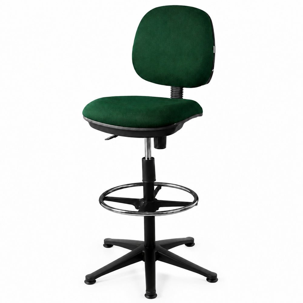 Silla de Cajero para Ventanilla - GEBESA COMFORT - Varios Acabados - Sin Brazos - Base Fija - GDC303BF - GEBESA - NOGAL BEAT - Silla Kit Cajero