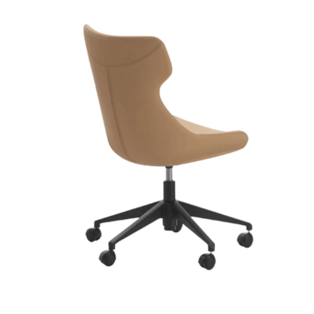 Silla de Oficina de Recepción Variadas - LABENZE NELL - Varios Colores - Tapizado con Respaldo - 155 - 20725 - NGO - TAP0 - Labenze - NOGAL BEAT - Sillas de Oficina