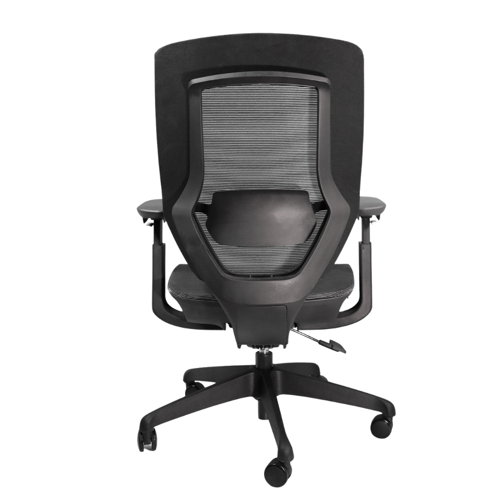 Silla de Oficina - NOGAL BEAT UCRANIA EJECUTIVO - Negro - Respaldo en Malla y Asiento Tapizado