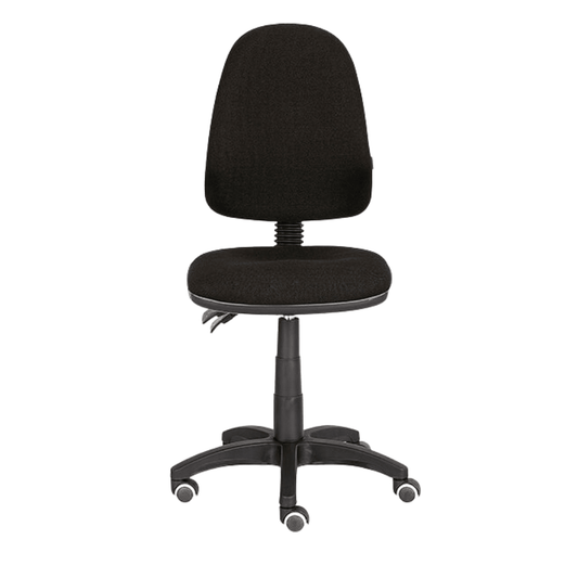 Silla de Oficina Operativa - ALBAR E - 90N SB - Negro - Respaldo y asiento Tapizados - E-90N SB - ALBAR - NOGAL BEAT - Sillas de Oficina