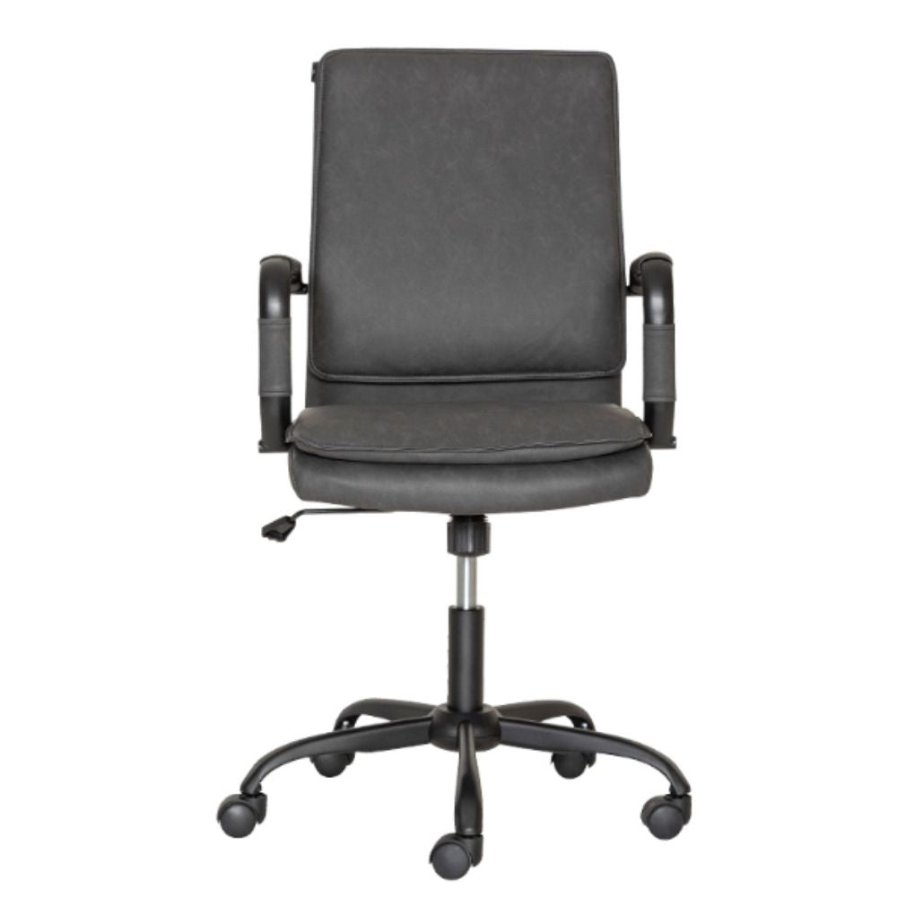 Silla De Oficina Secretarial Ergonómica - ALBAR GA - 005 - Varios Colores - Asiento Y Respaldo Tapizado - GA - 005 - ALBAR - NOGAL BEAT - Sillas de oficina