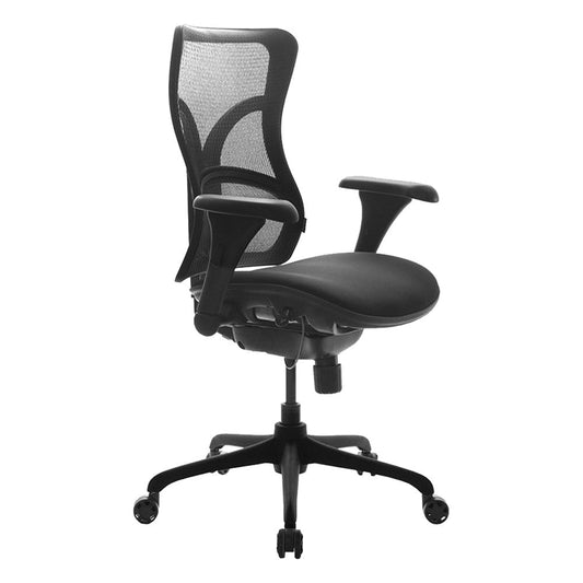 Silla Ejecutiva de Dirección General - GEBESA TRENT - Negro - Respaldo Acolchado - GDDG600TZ00 - GEBESA - NOGAL BEAT - Silla Ejecutiva