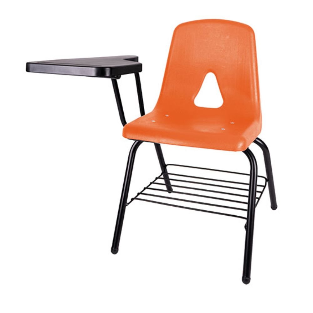 Silla Ergonómica para Aula de Capacitación Paleta Lateral - OFFIHO APRENDISTA OHP - 2502 - Varios Colores - Asiento y Respaldo en Polipropileno - OHP - 2502 - OFFIHO - NOGAL BEAT - Sillas de Capacitación