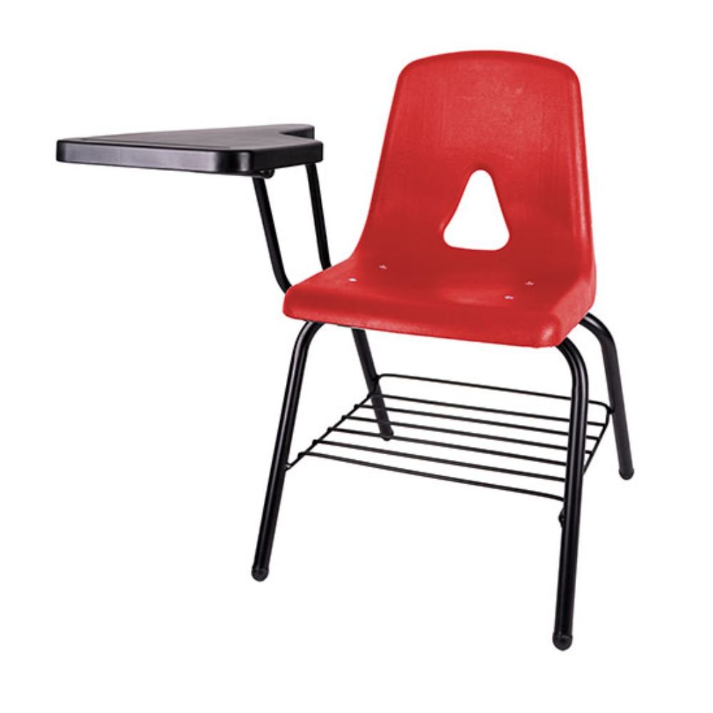 Silla Ergonómica para Aula de Capacitación Paleta Lateral - OFFIHO APRENDISTA OHP - 2502 - Varios Colores - Asiento y Respaldo en Polipropileno - OHP - 2502 - OFFIHO - NOGAL BEAT - Sillas de Capacitación