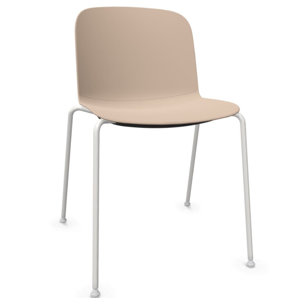 SILLA INFINITI RELIEF | Silla Ocasional | Base 4 Patas Estrella | Varios Colores | Asiento Monocarcasa Polipropileno | Interior - 110 - 62400 - SND - Infiniti - NOGAL BEAT - 