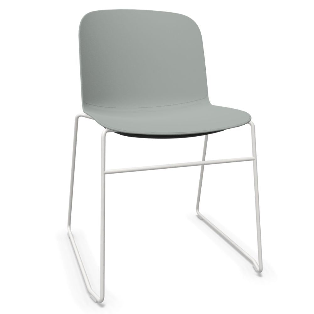 SILLA INFINITI RELIEF | Silla Ocasional | Base 4 Patas Estrella | Varios Colores | Asiento Monocarcasa Polipropileno | Interior - 110 - 6240S - GRS - Infiniti - NOGAL BEAT - 