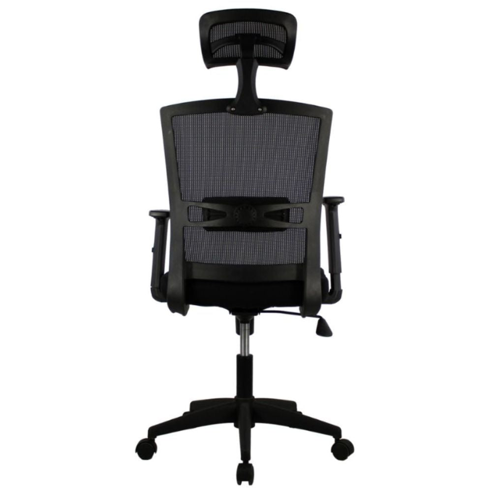 SILLA KINGSTRONG JM - 318 Mesh NE SILL0361843 | Silla Ejecutiva Oficina Uso de Oficina | Giratoria | Color Negro | Tapizado con tela tipo "mesh" | Interior - SILL0361843 - Mundo In - NOGAL BEAT - 