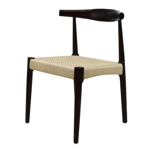 SILLA KINGSTRONG KEFREN MOB SILL0903558 | Silla Diseño Escandinavo | Asiento Cuerda Trenzada | Madera Maciza Papel Impermeable | Interior | Belleza Natural Hogar Madera Maciza Diseño Moderno Calidez Resistencia Cálido Acogedor Escandinavo Estructura Alto Soporte Rayaduras Capacidad Carga Respaldo Estilizado Base Trenzada Cuerda Papel Impermeable  Interior Residencial Laboral Mundo In