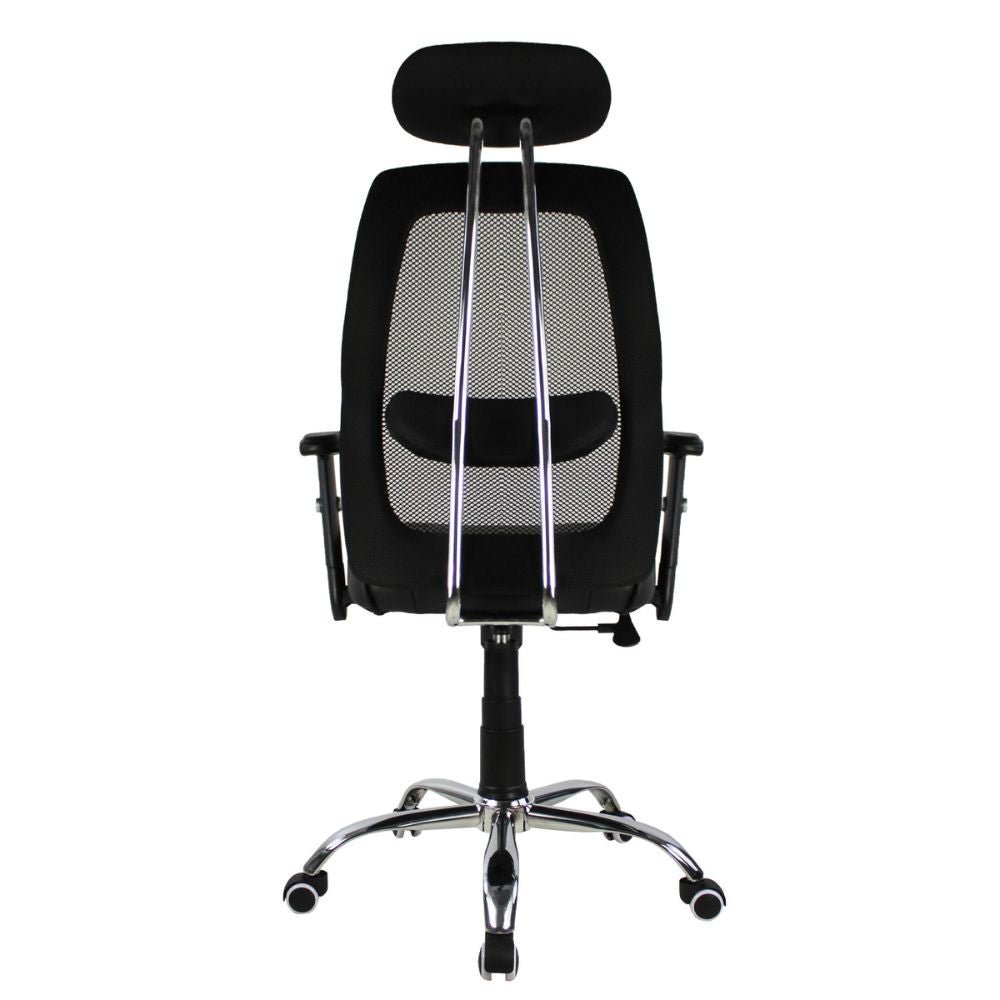 SILLA KINGSTRONG MOB - AF811 GIRONA SILL0903520 | Silla Ejecutiva Uso de Oficina | Base Estrella Giratoria | Tapizado Tela | Interior - SILL0903520 - Mundo In - NOGAL BEAT - Sillas de oficina