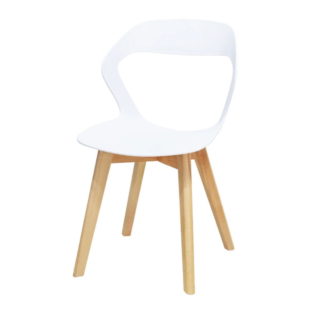 SILLA KINGSTRONG MOURA SILL0904144 | Silla Tipo Eames Cafetería Restaurante Hotel | Base 4 Puntas | Madera | Polipropileno | Interior - SILL0904144 - Mundo In - NOGAL BEAT - Sillas