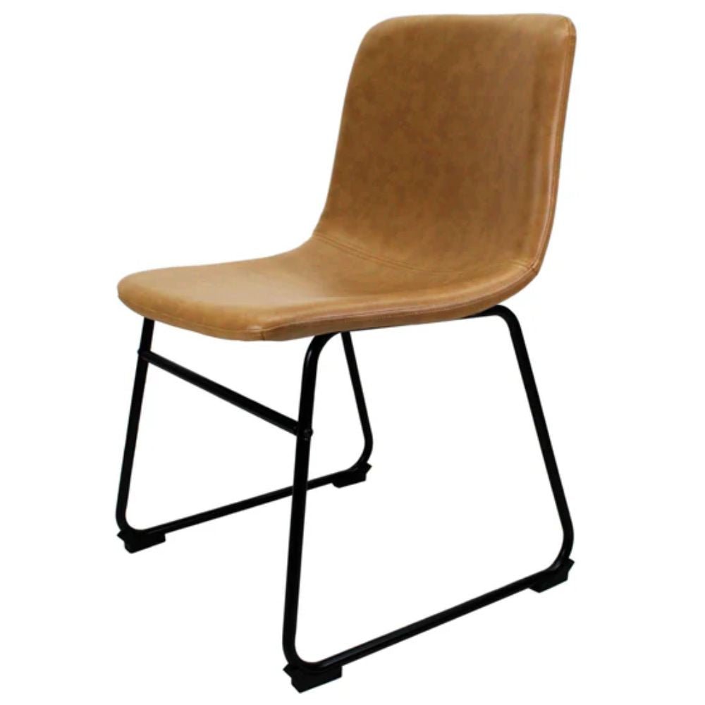 SILLA KINGSTRONG PHOENIX SILL0904135 | Silla Diseño Industrial Barra Bar Pub | Base Trineo | Metal | Vinipiel | Interior | Restaurante Hotel Hostelería Cafetería Uso Interior Base Trineo Metal Cómodo Innovador Diseño Interiores Interiorismo Taburete Brent