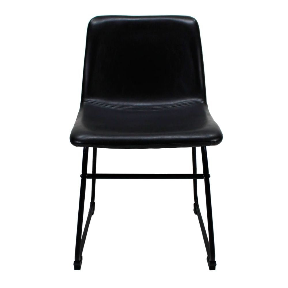 SILLA KINGSTRONG PHOENIX SILL0904135 | Silla Diseño Industrial Barra Bar Pub | Base Trineo | Metal | Vinipiel | Interior | Restaurante Hotel Hostelería Cafetería Uso Interior Base Trineo Metal Cómodo Innovador Diseño Interiores Interiorismo Taburete Brent