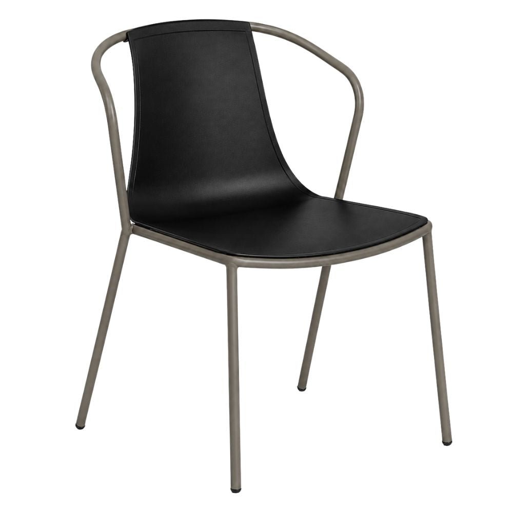 Silla - LABENZE KASIA - Varios Colores - Tapizable sin Brazos y Resistente a Rayos UV - 155-23180 - Labenze - NOGAL BEAT - Silla Comercial Exterior