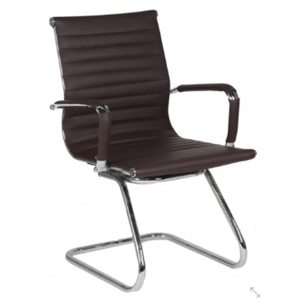 SILLA NOGAL BEAT CÁDIZ CONFERENCE | Silla de Oficina Tipo Aluminium Group Mesh Charles & Ray Eames Salas de Juntas Visitas Conferencias | Base Tineo Aluminio | Varios Colores | Asiento de PU | Interior - CÁDIZ CONFERENCE - MDO - NOGAL BEAT - 