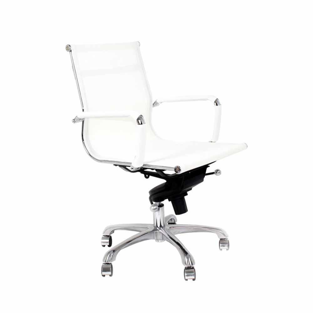 SILLA NOGAL BEAT CÁDIZ malla Respaldo Bajo | Silla Operativa Uso Laboral de Escritorio Horas de Trabajo Versión Ligera | Base Estrella con Rodajas | Varios Colores | Asiento de Malla en Nylon | Interior - CÁDIZ malla Respaldo Bajo - MDO - NOGAL BEAT - Sillas para oficina