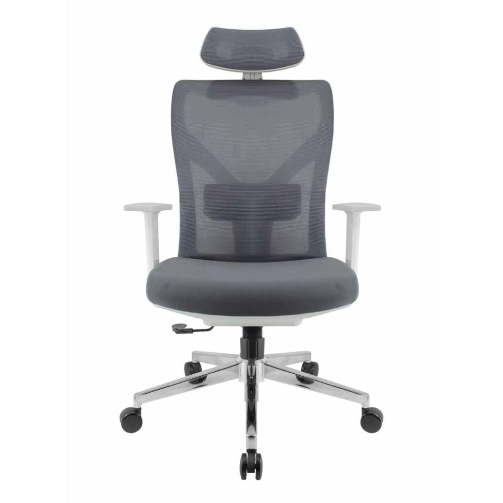 SILLA NOGAL BEAT E-12801 | Silla Gerencial | Poliuretano | Respaldo Cabecera Polipropileno | Descansabrazos | Base Metálica | Tapiz Malla | Tela | Interior - 753389315233 - GERSA - NOGAL BEAT - Sillas para oficina