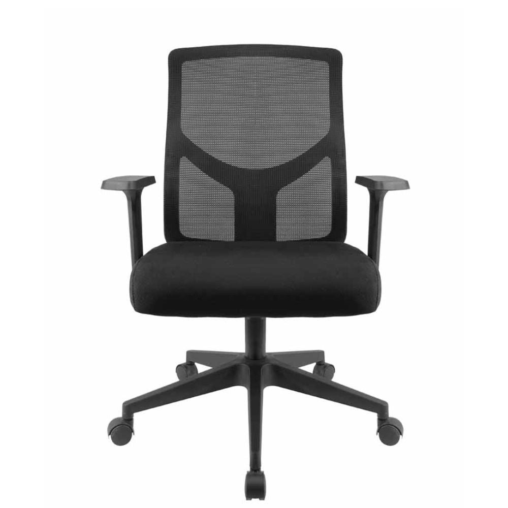 SILLA NOGAL BEAT E-22152 | Silla Operativa para Oficina | Hule Espuma | Polipropileno | Interior - E-22152 - GERSA - NOGAL BEAT - Sillas