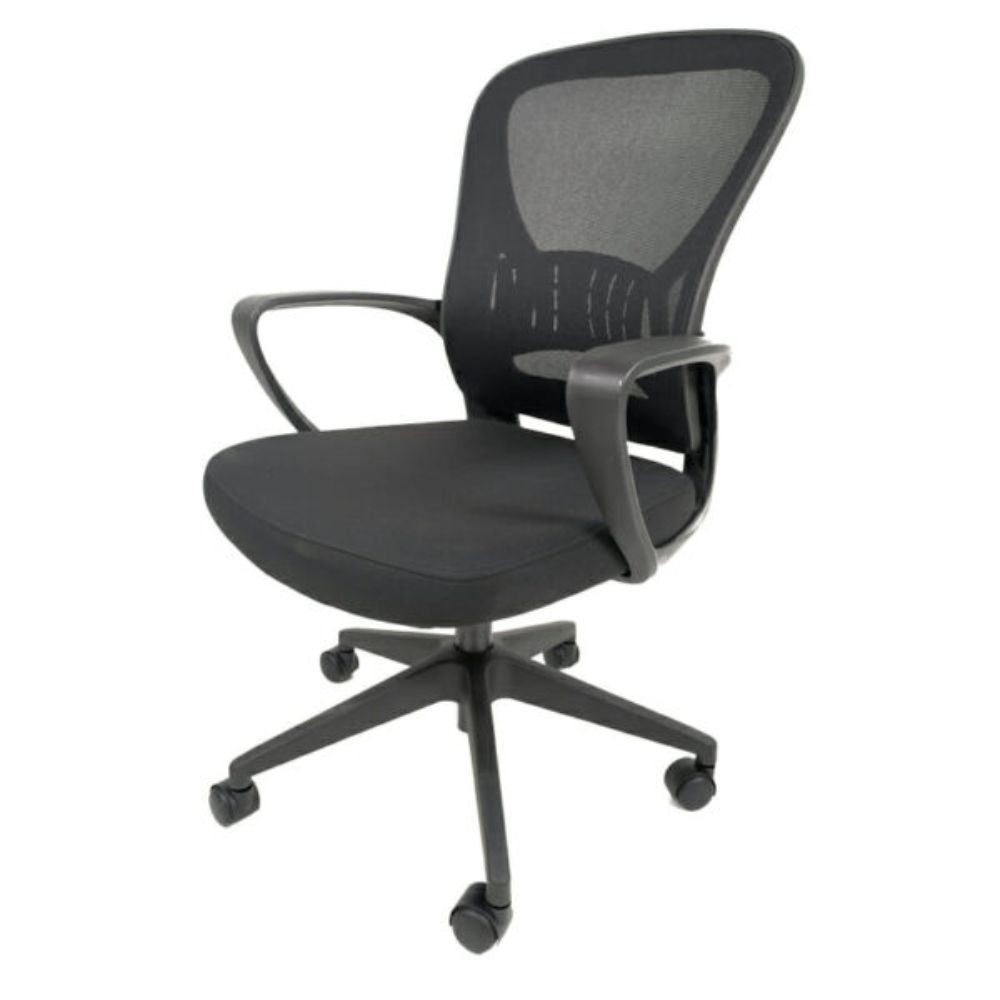 SILLA OFIK 921 E104 | Silla Operativa para Oficina | Base Estrella | Malla | Interior - OFK 921 - OFIK - NOGAL BEAT - Sillas de oficina