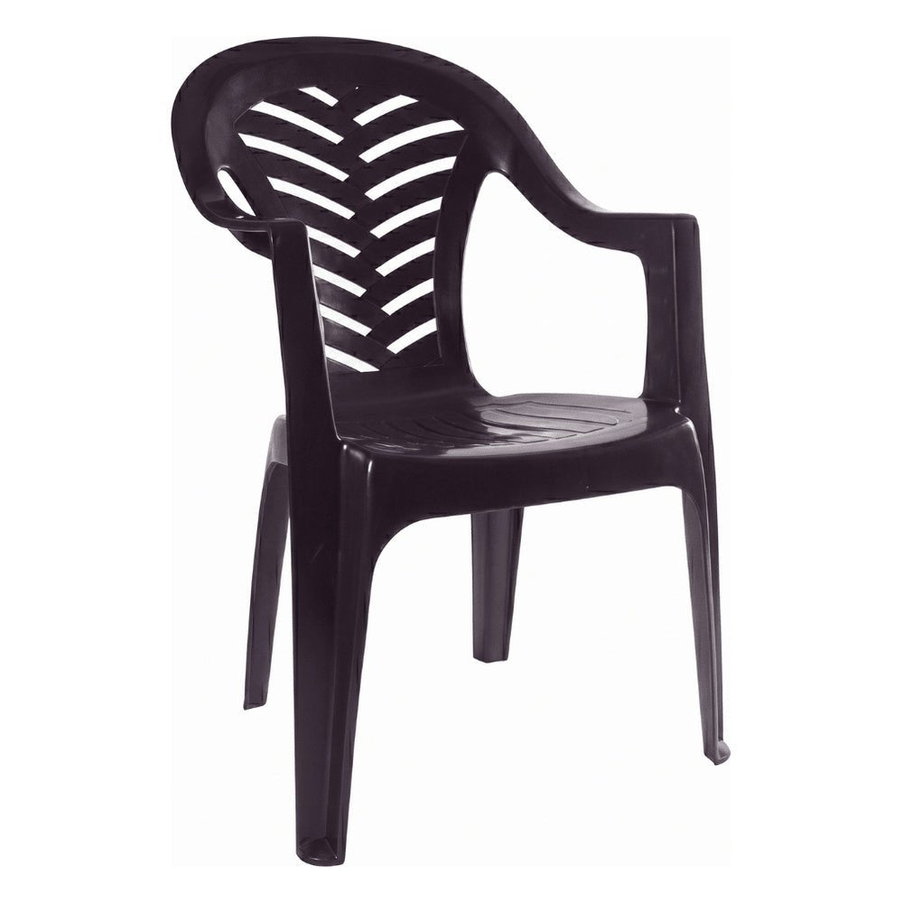 Silla para Comedor al Aire Libre - RESOL PALMA - Varios Colores - 4 Puntas Apilable y Protección UV - 1220 - Resol - NOGAL BEAT - Silla Comercial Exterior