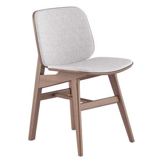 Silla para Comedor de Empresa - GEBESA GRC BENNETT - Estructura de Haya - GGBE202 - GEBESA - NOGAL BEAT - Silla Comercial Interior