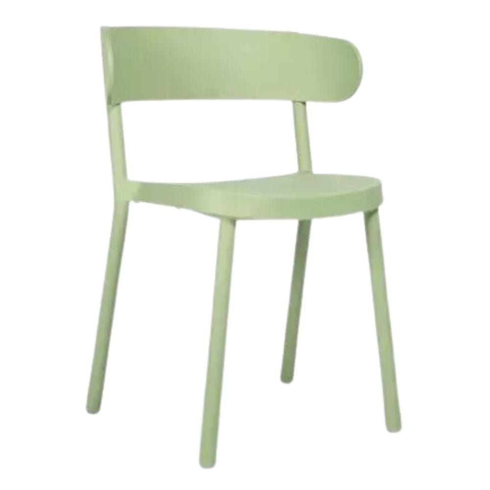 SILLA RESOL CASINO GREEN EDITION | Silla Ocasional | Fibra Vidrio | Polipropileno | Apilable |Brazos | Reciclada | Interior + Exterior - 05510 - Resol - NOGAL BEAT - Sillas