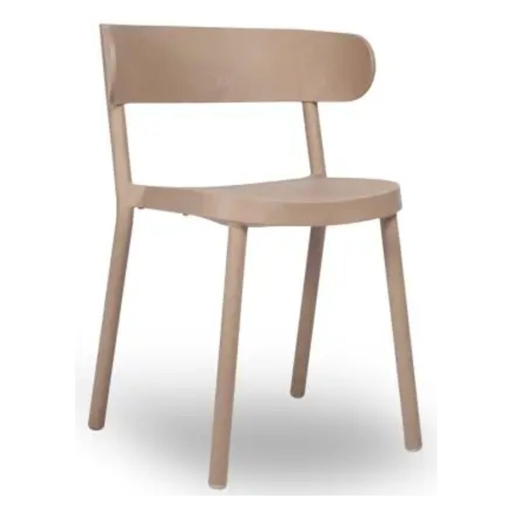 SILLA RESOL CASINO GREEN EDITION | Silla Ocasional | Fibra Vidrio | Polipropileno | Apilable |Brazos | Reciclada | Interior + Exterior - 05509 - Resol - NOGAL BEAT - Sillas