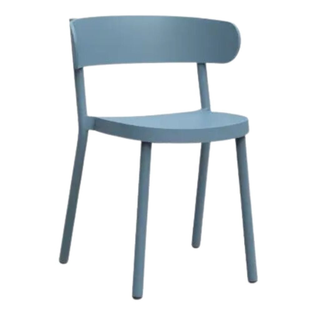 SILLA RESOL CASINO | Silla Ocasional | Fibra Vidrio | Polipropileno | Apilable | Protección UV | Interior + Exterior - 03957 - Resol - NOGAL BEAT - Sillas