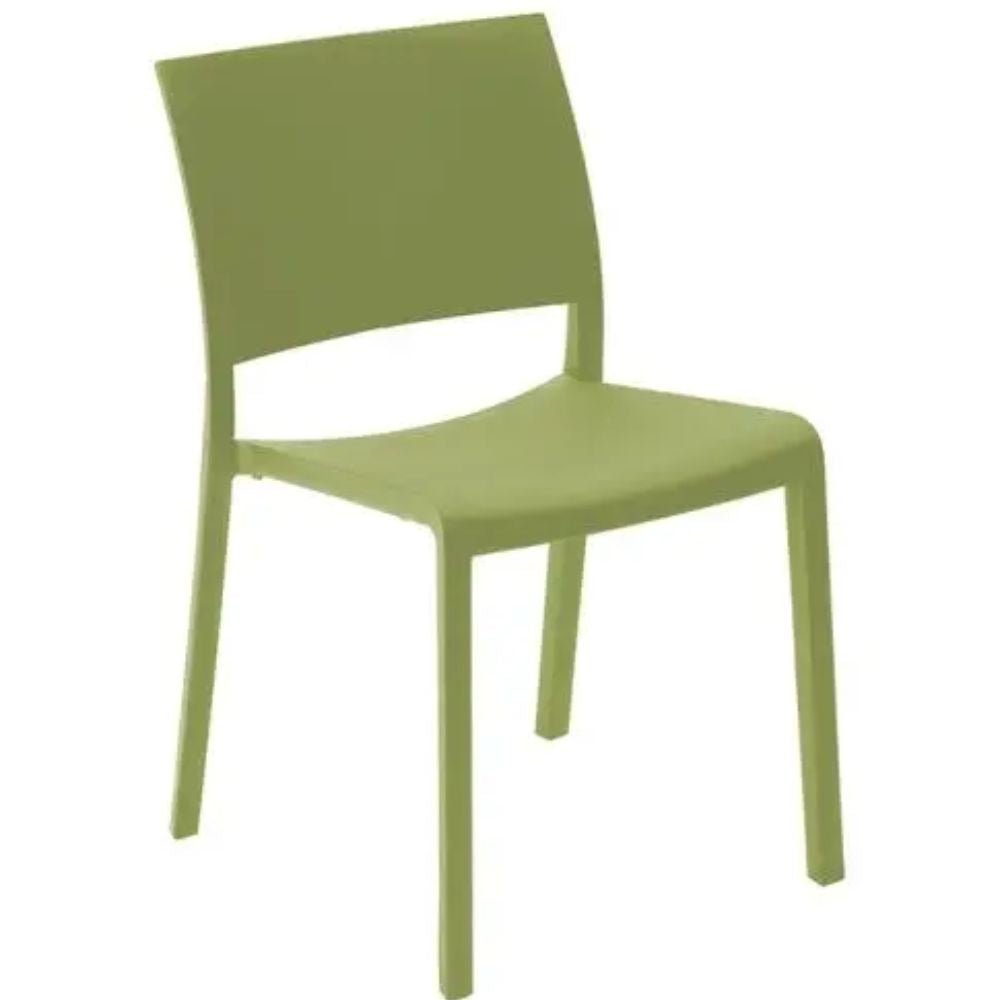 SILLA RESOL FIONA | Silla Ocasional | Fibra Vidrio | Polipropileno | Apilable | Protección UV | Interior + Exterior| - 00766 - Resol - NOGAL BEAT - Sillas