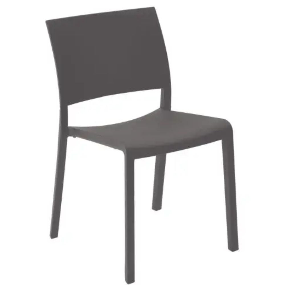 SILLA RESOL FIONA | Silla Ocasional | Fibra Vidrio | Polipropileno | Apilable | Protección UV | Interior + Exterior| - 01802 - Resol - NOGAL BEAT - Sillas
