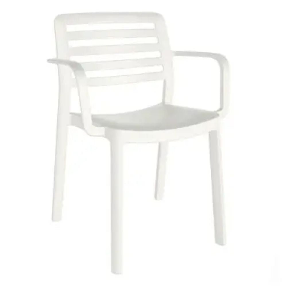 SILLA RESOL WIND ARMCHAIR | Silla Ocasional para Cafetería Jardín | Polipropileno | Protección UV | Interior + Exterior - 04563 - Resol - NOGAL BEAT - silla