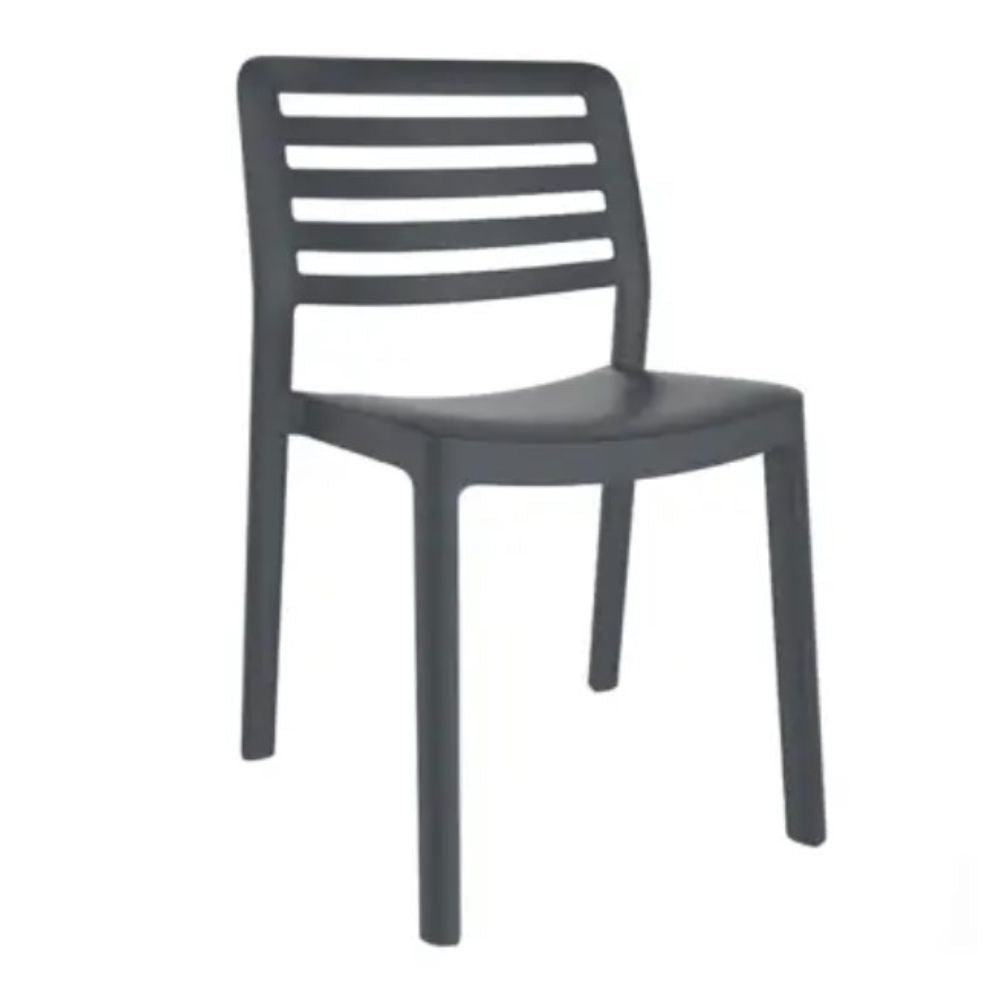 SILLA RESOL WIND | Silla Ocasional para Cafetería Jardín | Inyectada en PP | Protección UV | Interior + Exterior - 04562 - Resol - NOGAL BEAT - silla