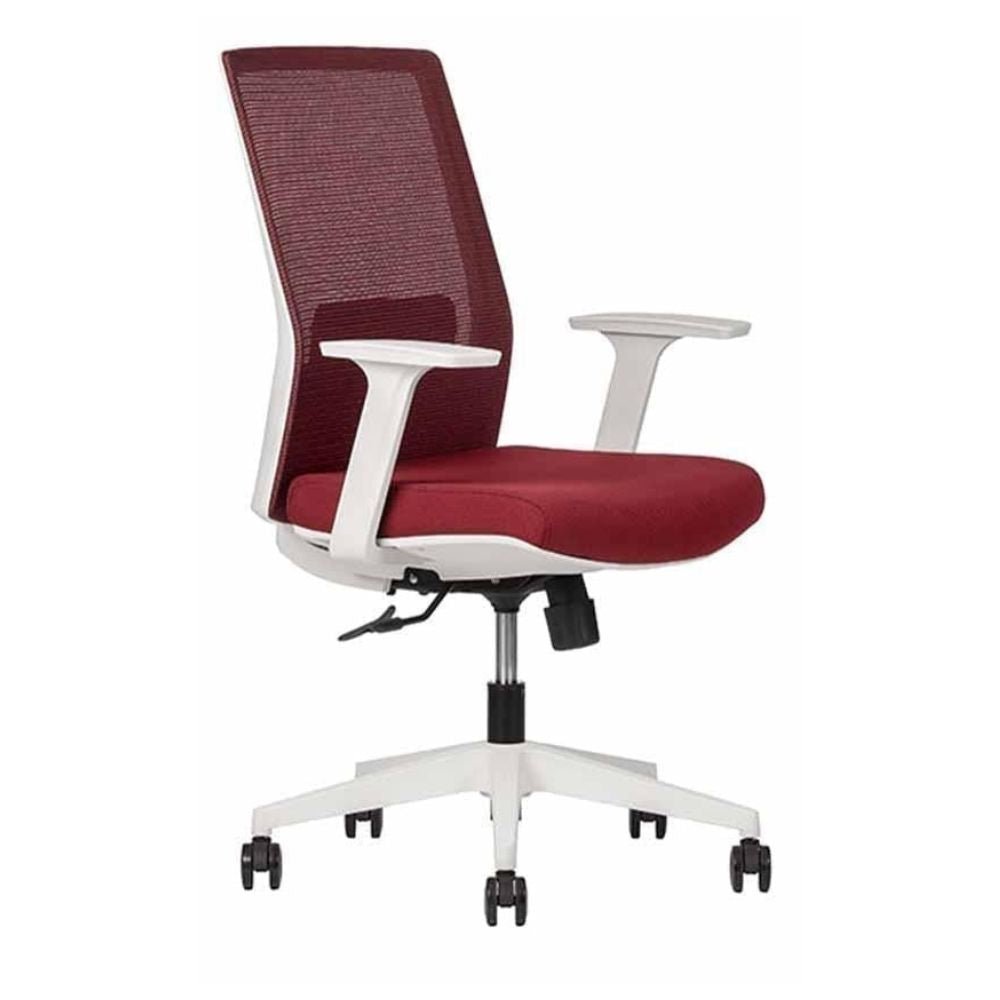 SILLA TECHNO ARTIC RESPALDO BAJO | Silla Operativa Zona Laboral | Base Estrella Nylon con Rodajas | Varios Colores | Smartmesh | Interior - ARTIC RESPALDO BAJO Gris - Techno - NOGAL BEAT - Silla para oficina