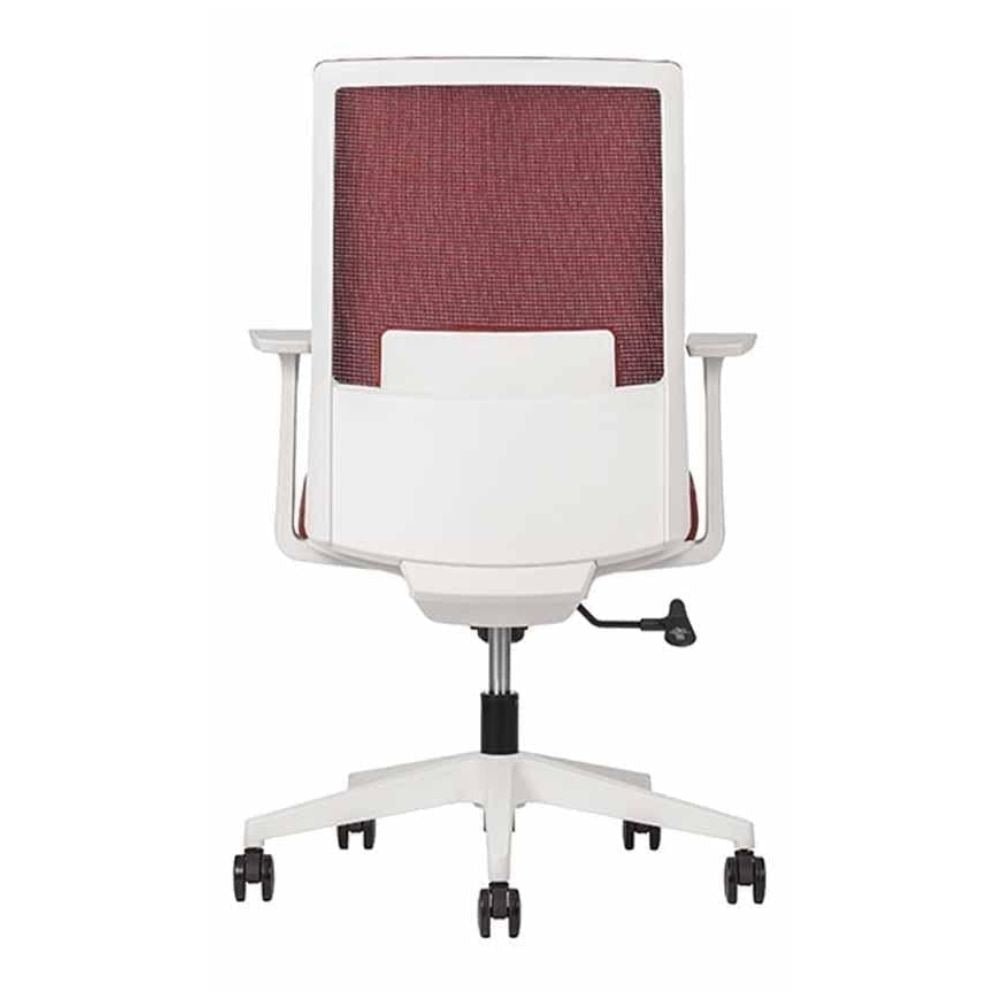 SILLA TECHNO ARTIC RESPALDO BAJO | Silla Operativa Zona Laboral | Base Estrella Nylon con Rodajas | Varios Colores | Smartmesh | Interior - ARTIC RESPALDO BAJO Gris - Techno - NOGAL BEAT - Silla para oficina