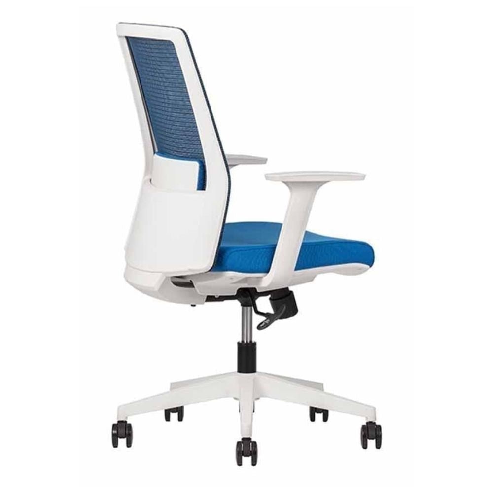 SILLA TECHNO ARTIC RESPALDO BAJO | Silla Operativa Zona Laboral | Base Estrella Nylon con Rodajas | Varios Colores | Smartmesh | Interior - ARTIC RESPALDO BAJO Gris - Techno - NOGAL BEAT - Silla para oficina