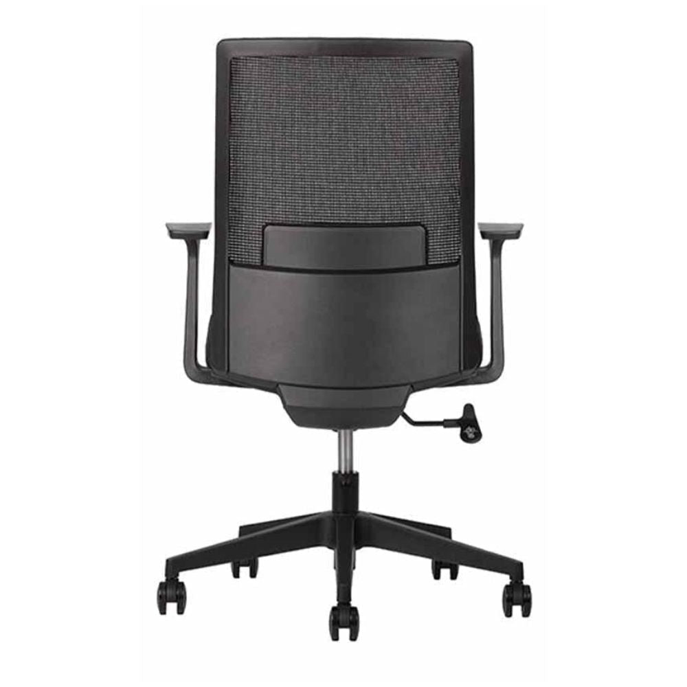 SILLA TECHNO ARTIC RESPALDO BAJO | Silla Operativa Zona Laboral | Base Estrella Nylon con Rodajas | Varios Colores | Smartmesh | Interior - ARTIC RESPALDO BAJO Gris - Techno - NOGAL BEAT - Silla para oficina