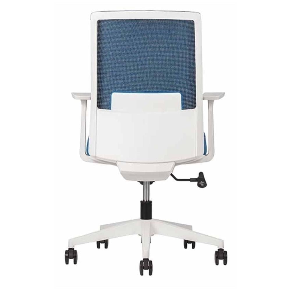 SILLA TECHNO ARTIC RESPALDO BAJO | Silla Operativa Zona Laboral | Base Estrella Nylon con Rodajas | Varios Colores | Smartmesh | Interior - ARTIC RESPALDO BAJO Gris - Techno - NOGAL BEAT - Silla para oficina