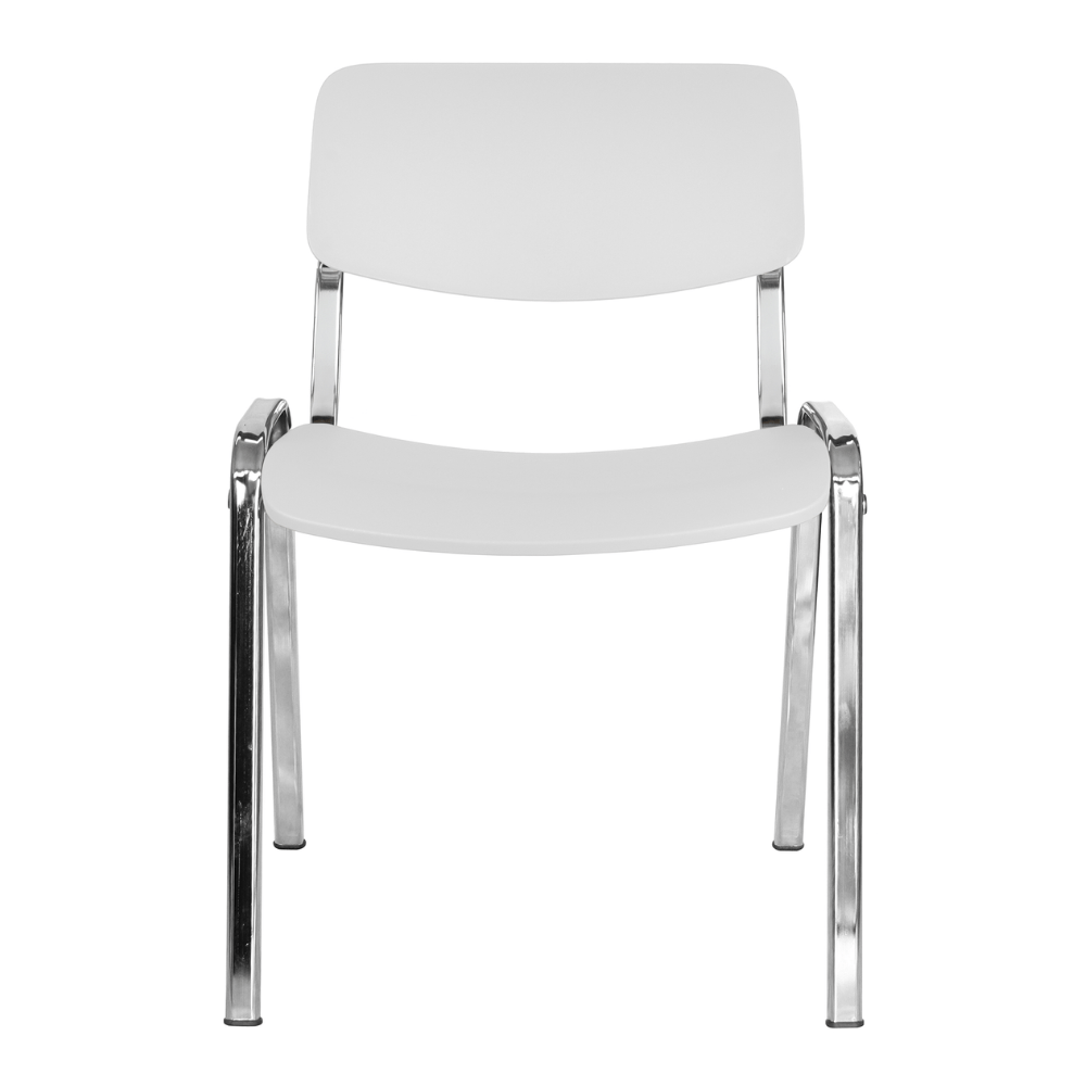 Sillas de Oficina Visita Ergonómica - OFFIHO MILK OHV - 66CR - Varios Colores - Asiento y Respaldo en Polipropileno - OHV - 66cr - OFFIHO - NOGAL BEAT - Sillas de oficina