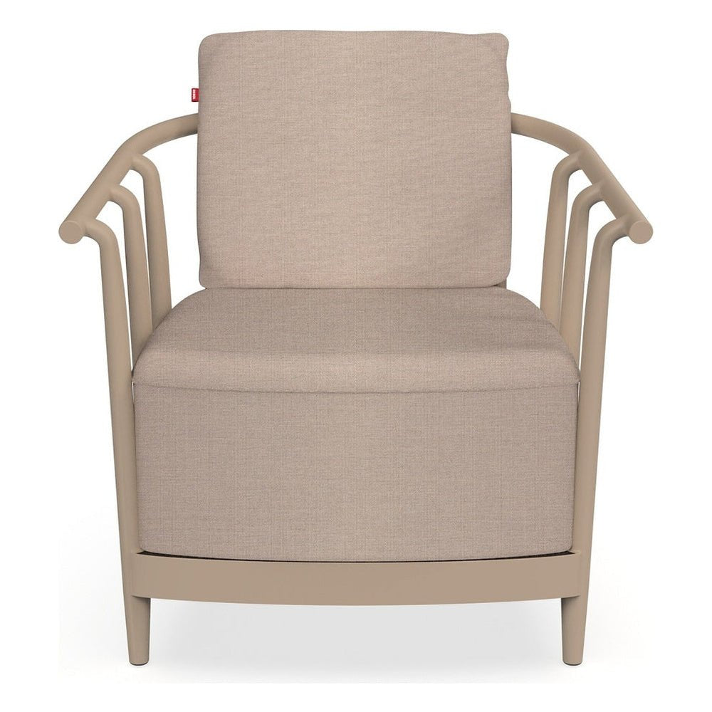 Sillón Comercial para Terraza con Cojín Protección UV - RESOL RAFF - Varios Colores - Fibra de Vidrio - 07047 - Resol - NOGAL BEAT - Sillón Ocasional