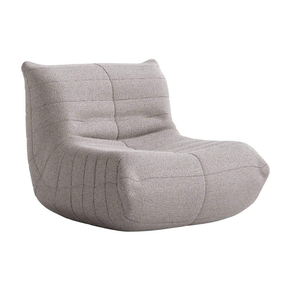 Sillón de Terraza para Áreas de Estar - ZUO MONTEREY - Varios Colores - Asiento y Respaldo Tapizados con Tela para Exterior - 704309 - Zuo - NOGAL BEAT - Sofá de Terraza