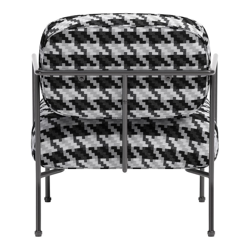 Sillón Ocasional para Área de Descanso - ZUO ULET - Multicolor - Asiento y Respaldo Tapizados en Tejido Texturizado - 110206 - Zuo - NOGAL BEAT - Sillón Ocasional